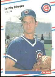 1988 Fleer Baseball Cards      426     Jamie Moyer
